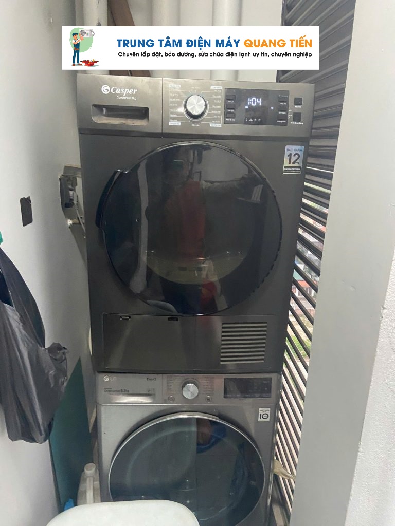 Sửa máy sấy quần áo ở nhà