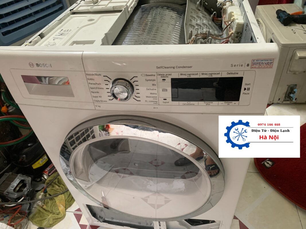 Sửa máy sấy quần áo tại nhà