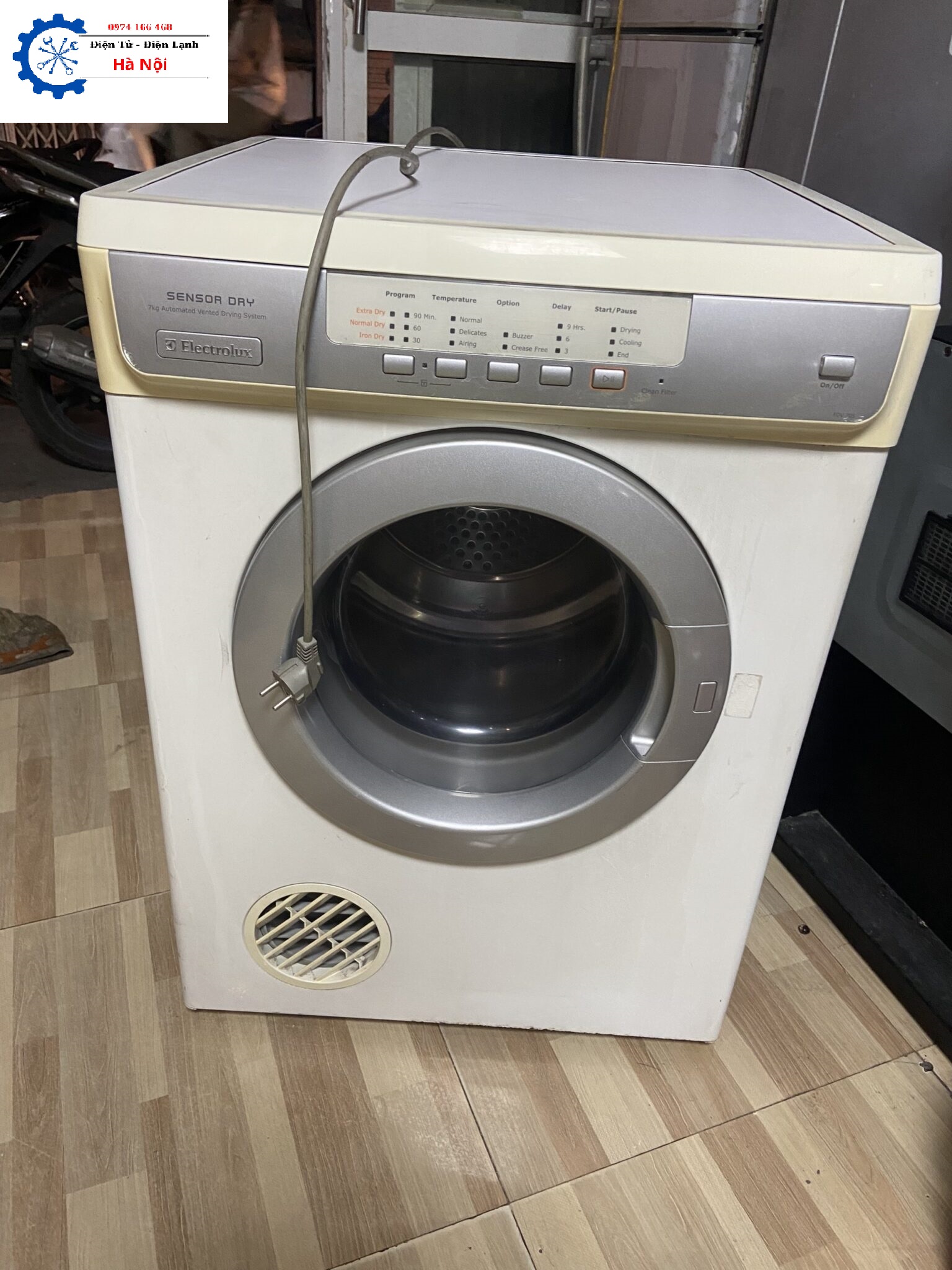 Sửa máy sấy quần áo tại nhà