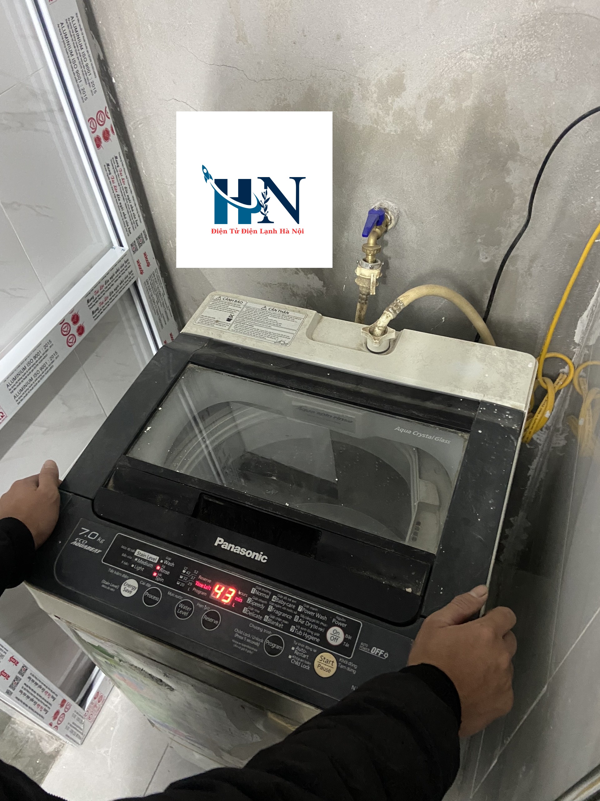 Sửa máy giặt tại nhà Long Biên