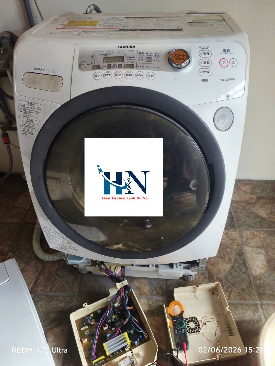 Sửa máy giặt tại nhà ở Ba Đình