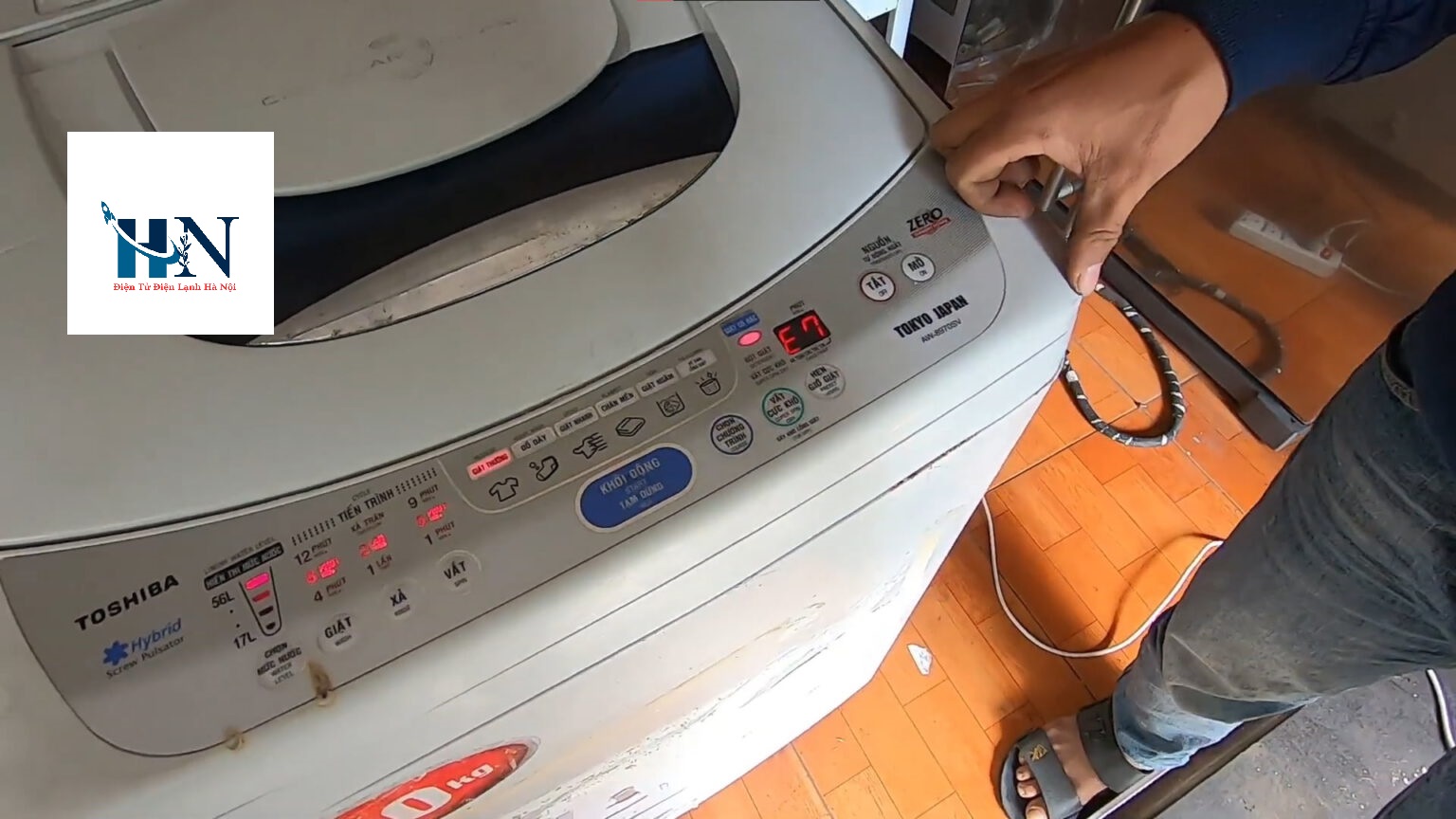 Sửa chữa máy giặt Toshiba