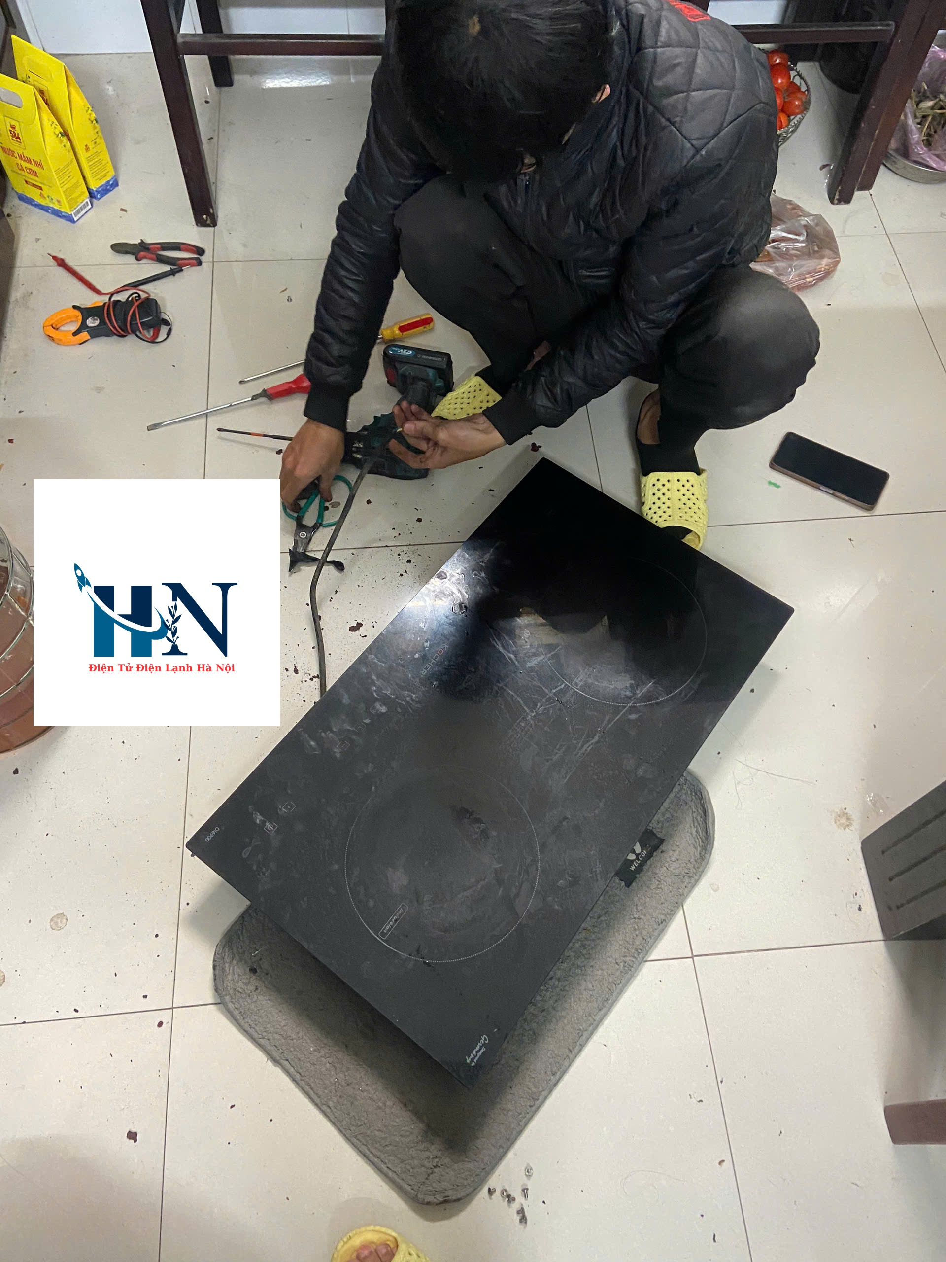 Sửa bếp từ tại Cầu Giấy