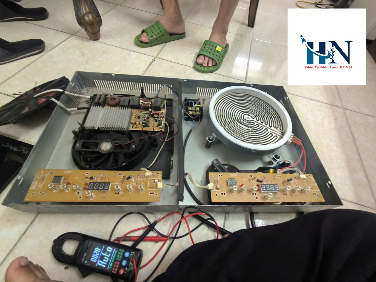 Sửa bếp từ tại nhà Cầu Giấy