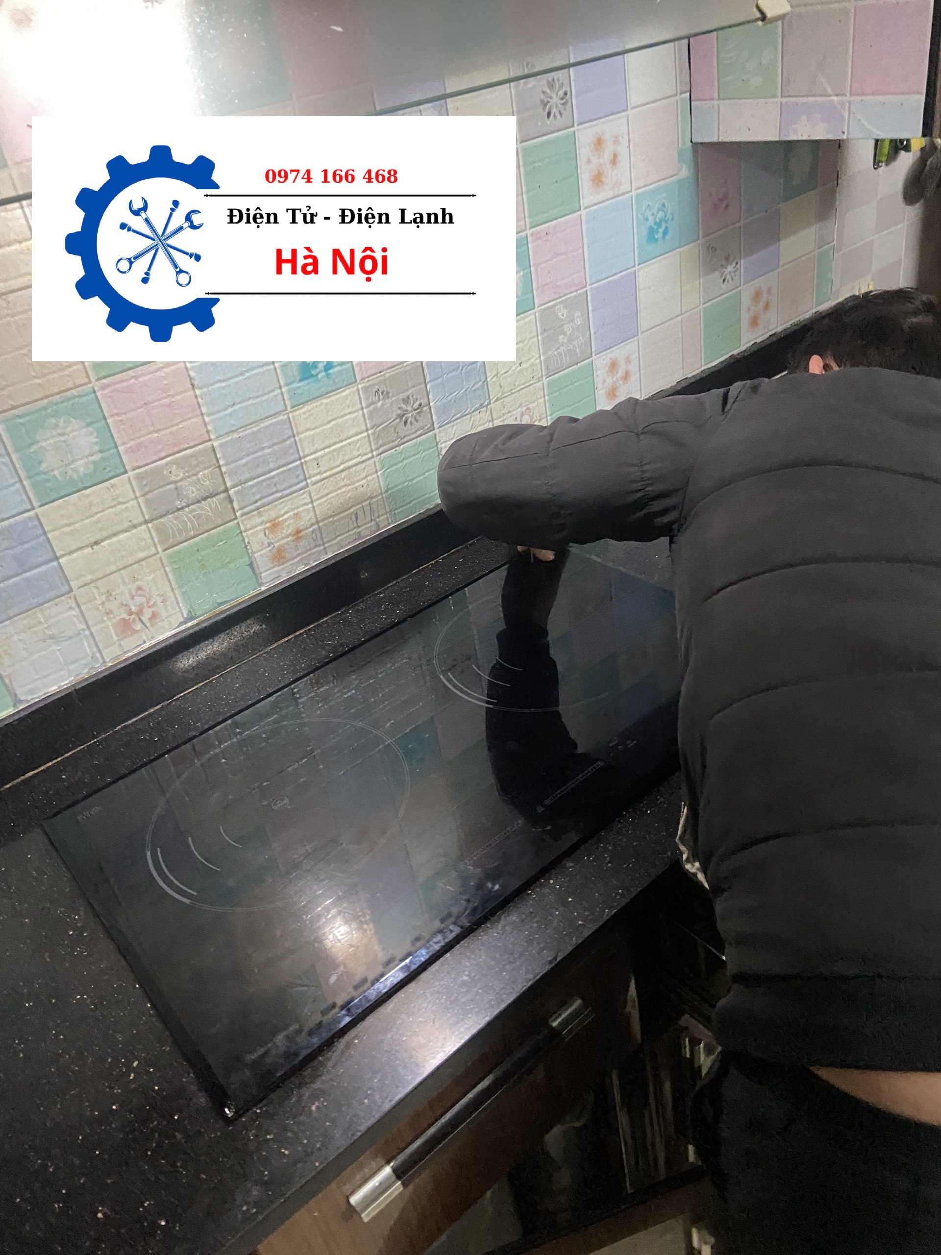 Sửa bếp từ tại Nhà Ba Đình