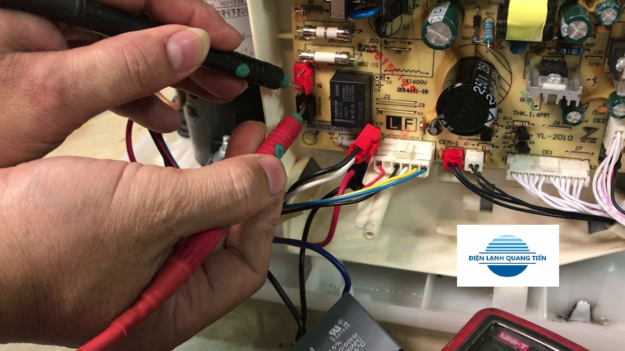Sửa máy hút ẩm 100V cắm nhầm 220V